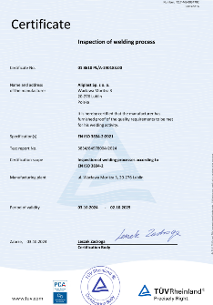  Certificate Aliplast Sp. z o.o._EN ISO 3834 EN